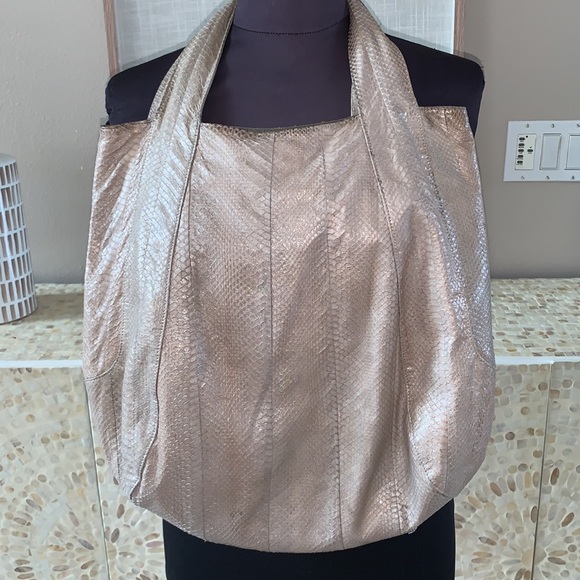 Beirn snake skin shoulder hobo tote bag Jenna - Picture 7 of 16